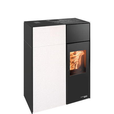 LUCCA II RLU 442.08 ST perl-schwarz/weisser Quarzit,  inkl. WLAN Modul